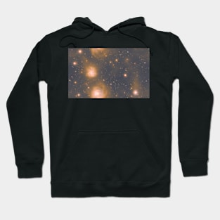 Seamless Stellar Cosmos Texture Patterns XV Hoodie